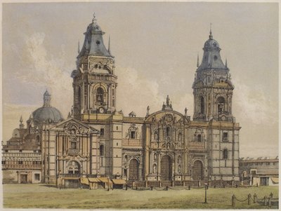 Cathédrale de Lima, illustration de 